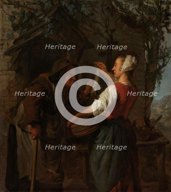 The Herring-Seller, c.1661-c.1662. Creator: Gabriel Metsu.