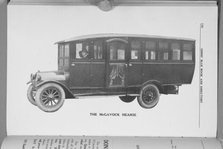 The McGavock hearse, 1923. Creator: Unknown.