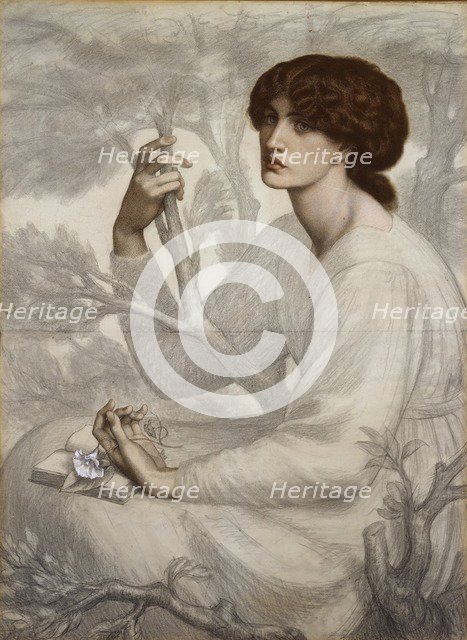 The Day Dream, late 19th century. Artist: Dante Gabriel Rossetti.