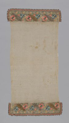 Towel or Napkin, Turkey, 19th century. Creator: Unknown.