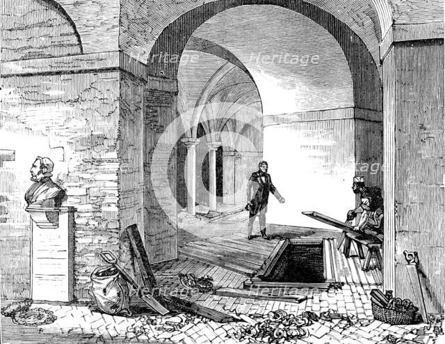 Funeral of Lord Napier of Magdala: The Crypt of St. Paul’s Cathedral, 1890. Creator: Unknown.