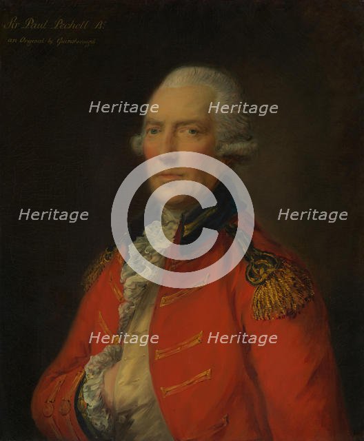 Lieutenant Colonel Paul Pechell (1724-1800). Creator: Thomas Gainsborough.
