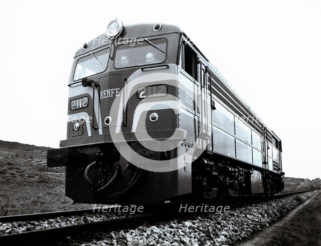 Alco Diesel-Electric Locomotive by RENFE.