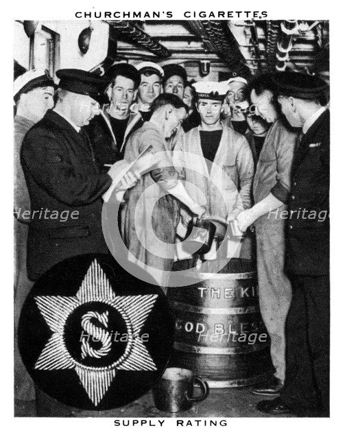 Supply Rating, 1937.Artist: WA & AC Churchman