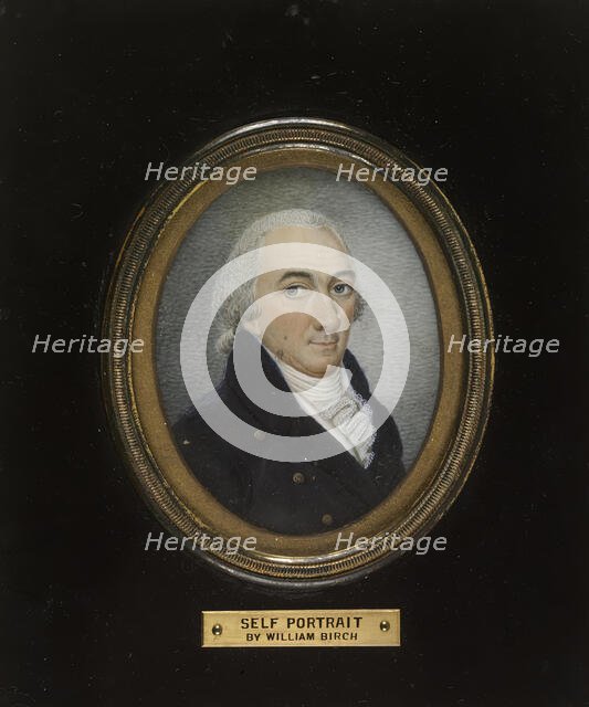 Self Portrait (William Russell Birch), c1834. Creator: William Russell Birch.