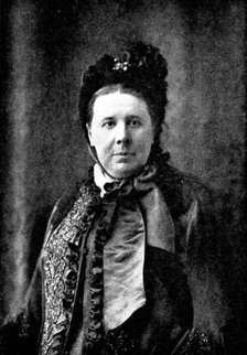 The late Miss Emily Faithfull, 1895. Creator: W&D Downey.