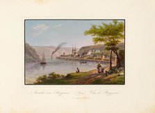 View of Boppard on the Rhine, 1825. Creator: Dielmann, Jakob Fürchtegott (1809-1885).