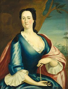 Elizabeth Fulford Welshman, 1749. Creator: John Greenwood.