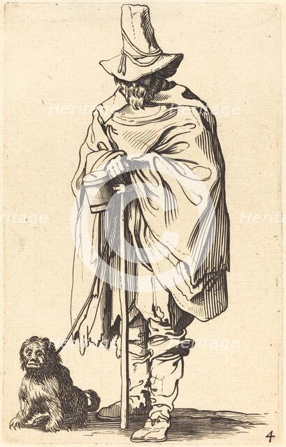 Beggar with Dog. Creator: Unknown.