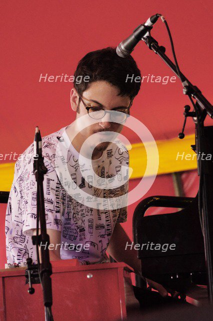 Elliott Galvin, Love Supreme Jazz Festival, Glynde Place, East Sussex, 2015. Artist: Brian O'Connor.