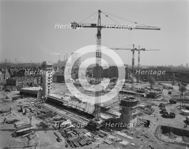 Doddington Estate, Battersea, Wandsworth, London, 30/05/1968. Creator: John Laing plc.