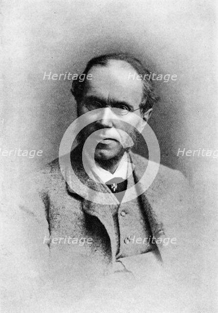 Portrait of James Payn, c1890. Creator: Elliott & Fry.