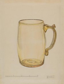 Mug, 1935/1942. Creator: Frank Fumagalli.