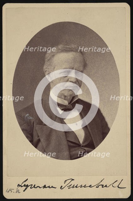 Portrait of Lyman Trumbull (1813-1896), Between 1868 and 1881. Creator: Brady's National Photographic Portrait Galleries.