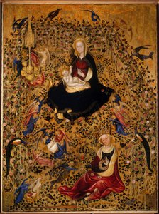 The Madonna of the Rose Garden (Madonna del Roseto), c.1425. Artist: Michelino da Besozzo (c. 1370-c. 1455)