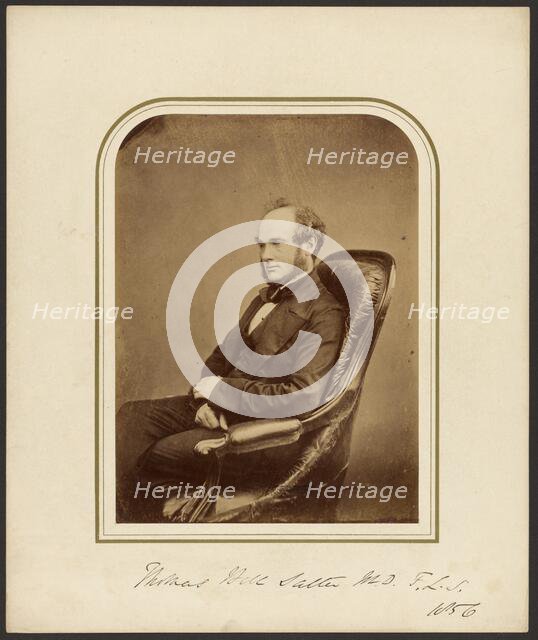 Thomas Bell Salter, M.D., F.L.S., 1856. Creator: Maull & Polyblank.