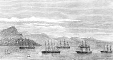 The Channel Fleet Regatta at Vigo, 1874. Creator: Unknown.