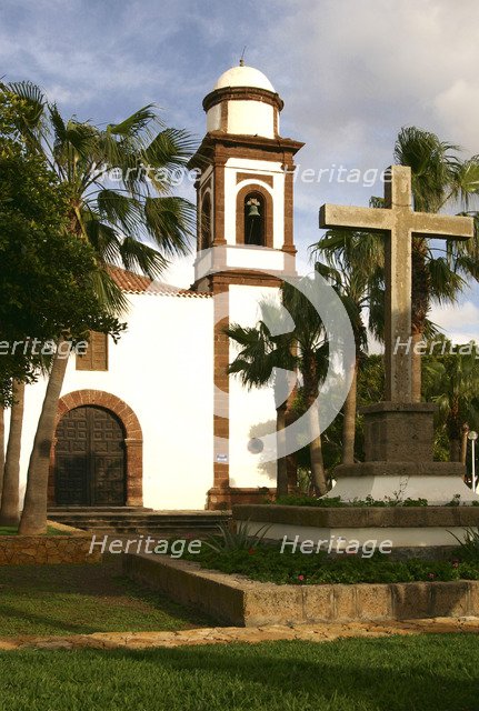 Church, Antigua, Fuerteventura, Canary Islands.