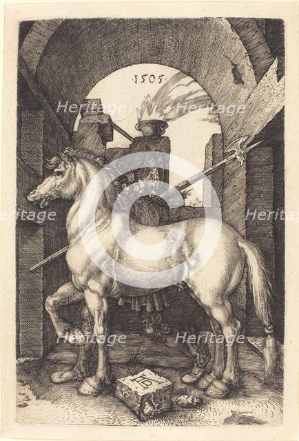 Small Horse, 1505. Creator: Albrecht Durer.