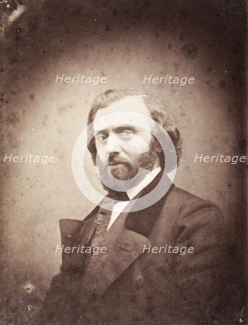 Portrait, Printed 1850 circa. Creator: Alphonse Le Blondel.