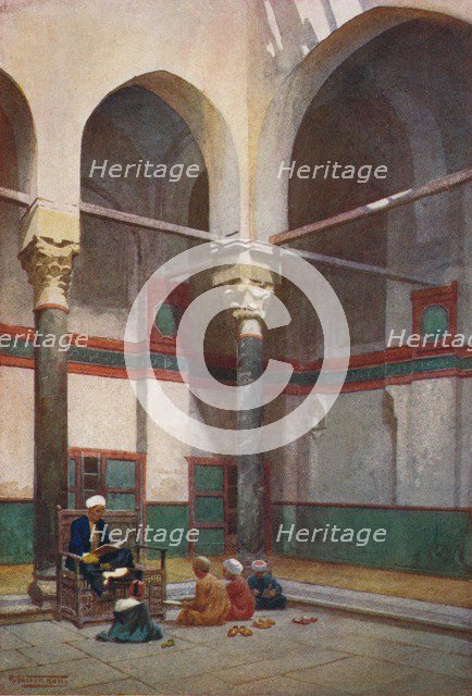 'Sebeel of the Mosque of the Sultan Kelaun', c1880, (1904). Artist: Robert George Talbot Kelly.