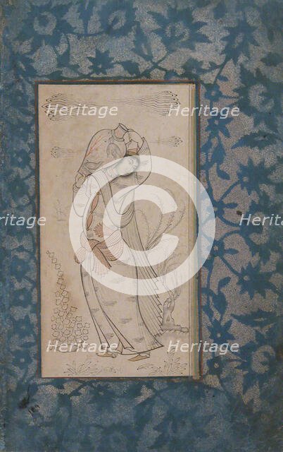 Woman Carrying a Vase, 17th century. Creator: Unknown.