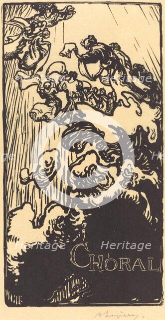 Choral, 1897. Creator: Auguste Lepere.
