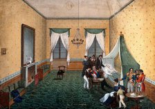 The death of Napoleon Bonaparte, 1821. Creator: Unknown.