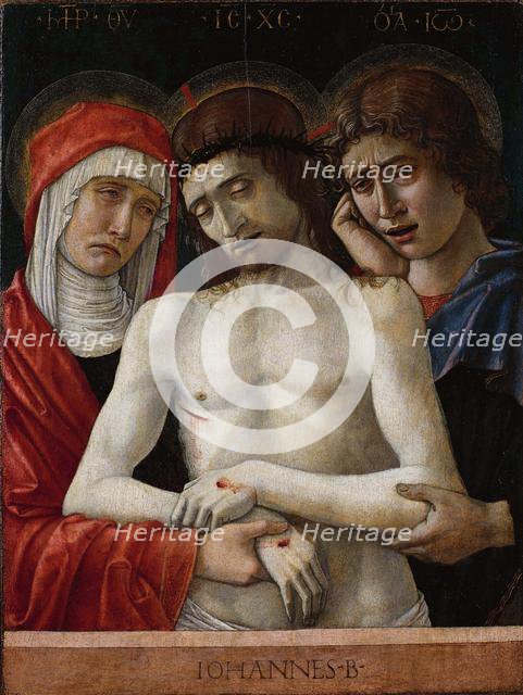 Pietà, ca 1455. Creator: Bellini, Giovanni (1430-1516).