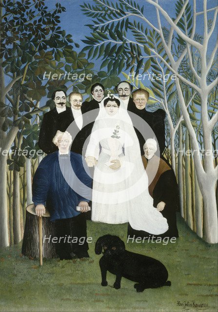 The Wedding Party. Artist: Rousseau, Henri Julien Félix (1844-1910)
