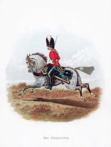 '2nd Dragoons', 1888. Artist: Unknown