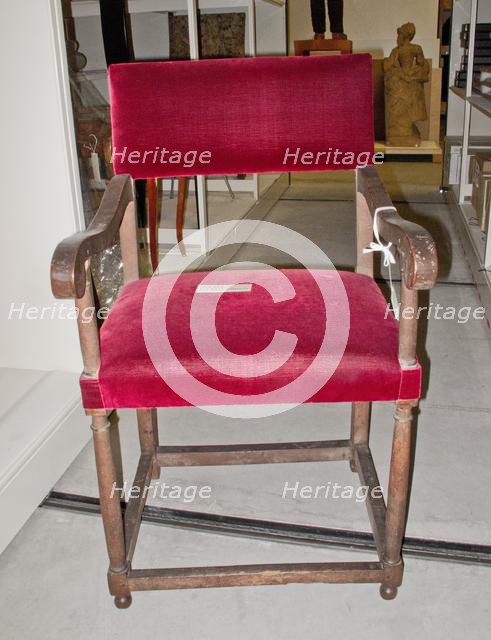 Armchair, 1500s. Creator: Unknown.