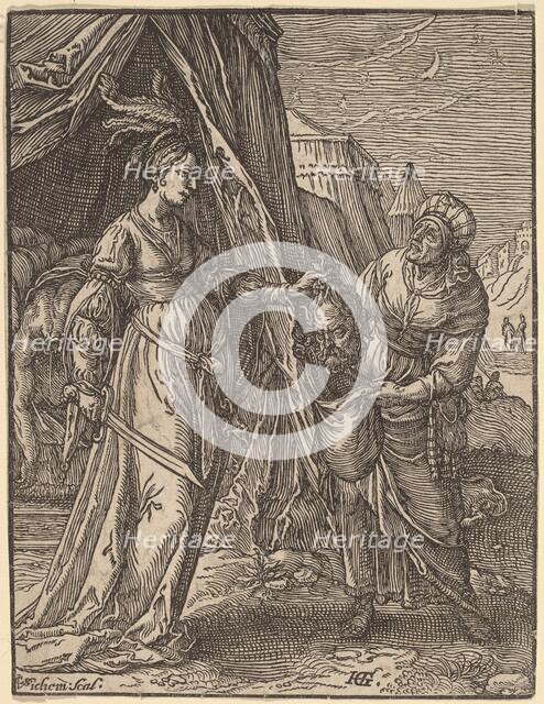 Judith with the Head of Holofernes. Creator: Christoffel van Sichem I.