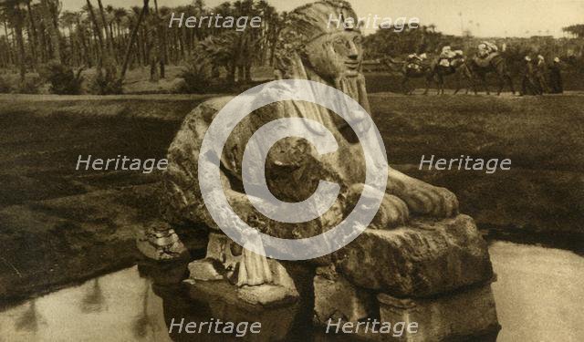 'Memphis - The Alabaster Sphinx', c1918-c1939. Creator: Unknown.