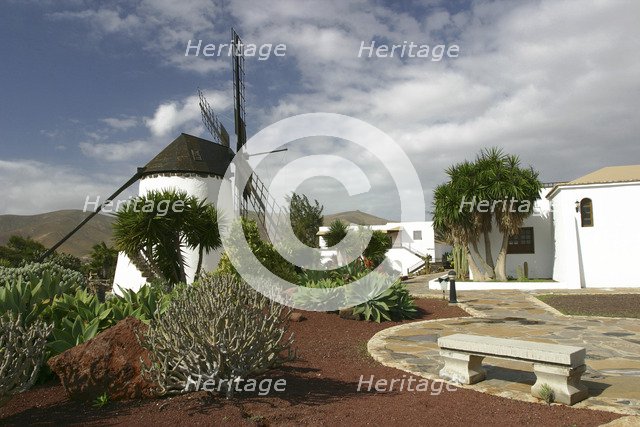 Windmill, Antigua, Fuerteventura, Canary Islands.