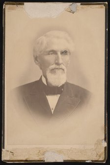 Portrait of Otho Robards Singleton (1814-1889), Before 1889. Creator: Luke C Dillon.
