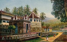 'The Temple of the Sacred Tooth, Kandy', 1913. Artist: Thyra Creyke-Clark.