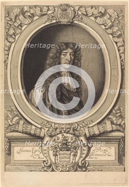 James Drummond, Earl of Perth. Creator: William Faithorne.