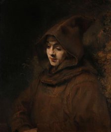 Rembrandt’s Son Titus in a Monk’s Habit, 1660. Creator: Rembrandt Harmensz van Rijn.