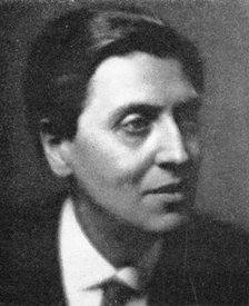 Alban Berg, (1885-1935), Austrian composer and pupil of Schoenberg. Artist: Unknown