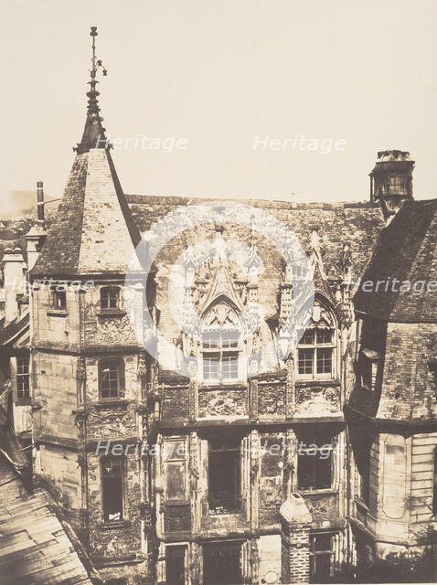 Hôtel du Bourgtheroulde, Rouen, 1852-54. Creator: Edmond Bacot.