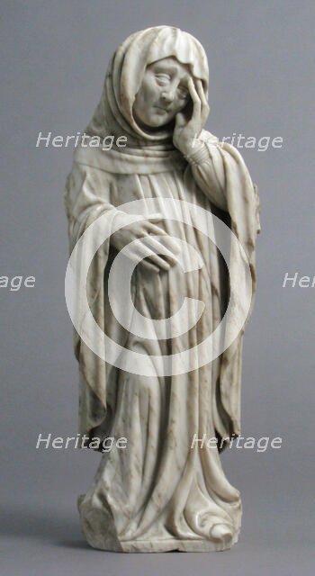 Mourner, Catalan, ca. 1417. Creator: Pere Oller.