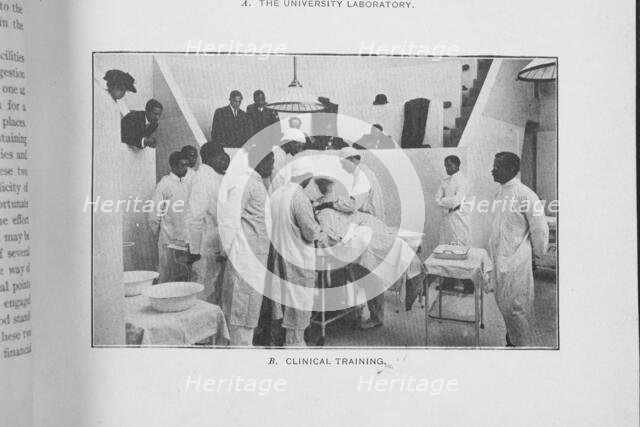 Clinical training, 1917. Creator: Unknown.