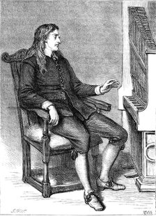 John Milton (1608-1674), English poet, 1870. Artist: Unknown