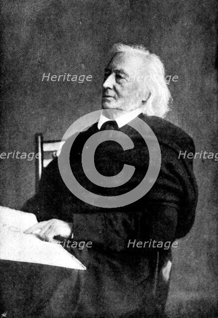 The late John Stuart Blackie, 1895. Creator: Elliott & Fry.