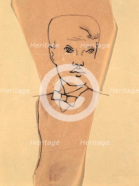 'Portrait of Rene Crevel', 1900-1935. Artist: Christian Berard