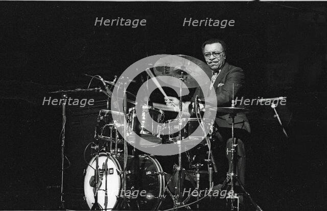 Grady Tate, Philip Morris Jazz. Festival. Dominion Theatre. London, Nov 1985. Creator: Brian O'Connor.