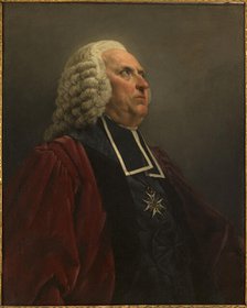 Portrait de Louis Mercier, échevin de Paris en 1761, c1763. Creator: Noël Hallé.