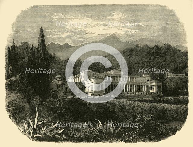 'Villa of the Younger Pliny', 1890.   Creator: Unknown.