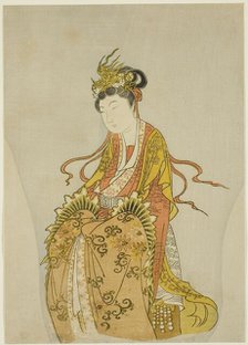 Incense That Revives the Image of the Dead - Lady Li, 1765. Creator: Komatsuya Hyakki.